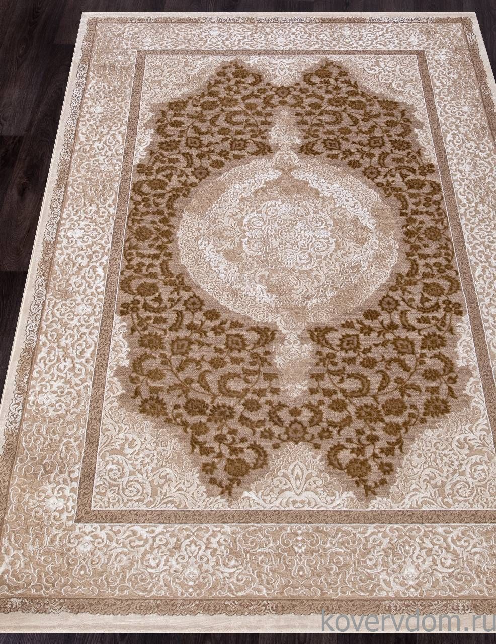 Ковер QUANTUM 03014B BROWN / BROWN Ковер QUANTUM 03014B BROWN / BROWN