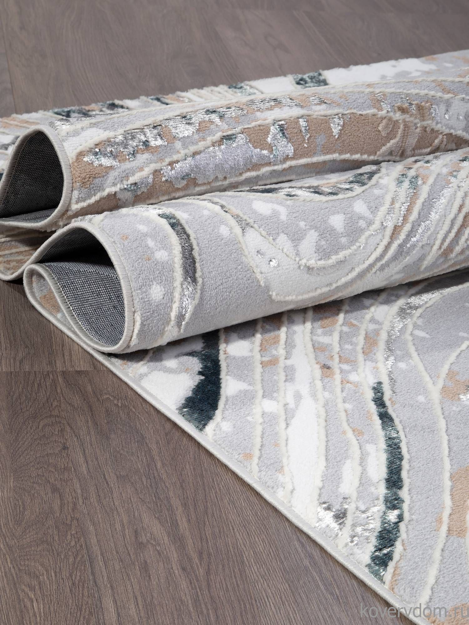 Ковер PERU C070A D.GREY SHIRINK / BLUE FDY Ковер PERU C070A D.GREY SHIRINK / BLUE FDY