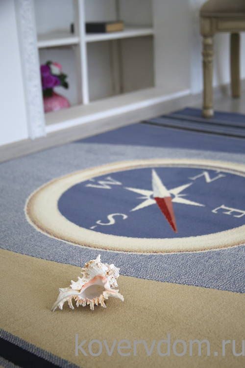 Ковер Морской с компасом