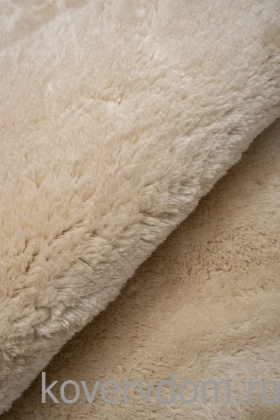 Ковер из искусственного меха Chic 1000A BEIGE_2000 круг