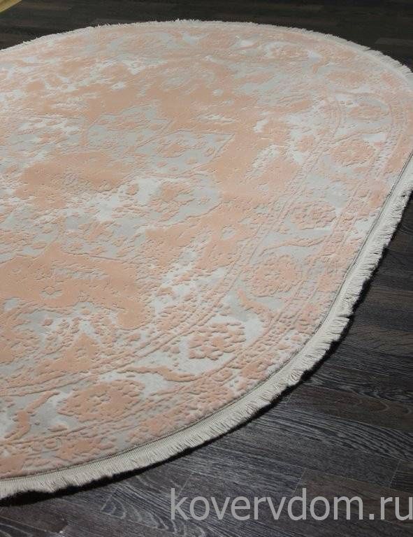Ковер TRUVA 08311P PINK / PINK Овал