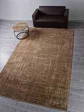 Ковер из Турции из вискозы ROYAL G381K2 BEIGE / D.GREY