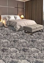 Ковровая Дорожка Рулоны обработанные Принт ТАГИЛ Серый