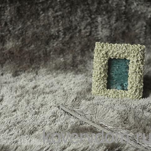 Ковер длинноворсовый Шелк Шегги TAUPE