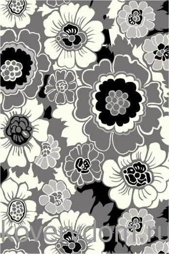 Ковер Графит 09-30709-05 ОВАЛ