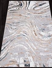 Ковер PERU C070A D.GREY SHIRINK / BLUE FDY