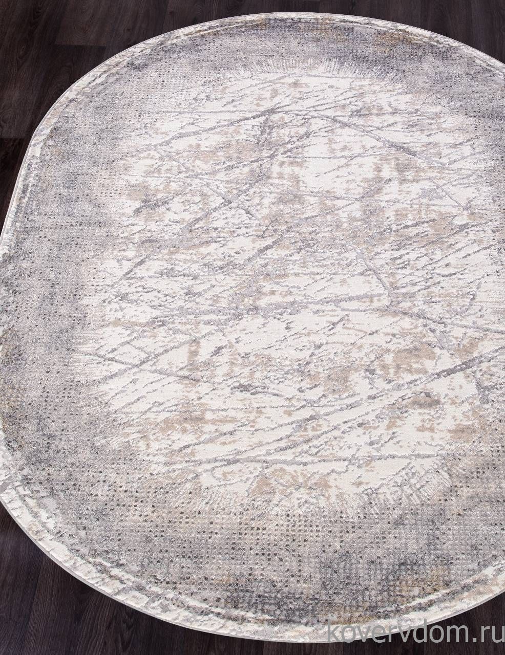 Ковер MODA 9804 ACIK GRI Овал