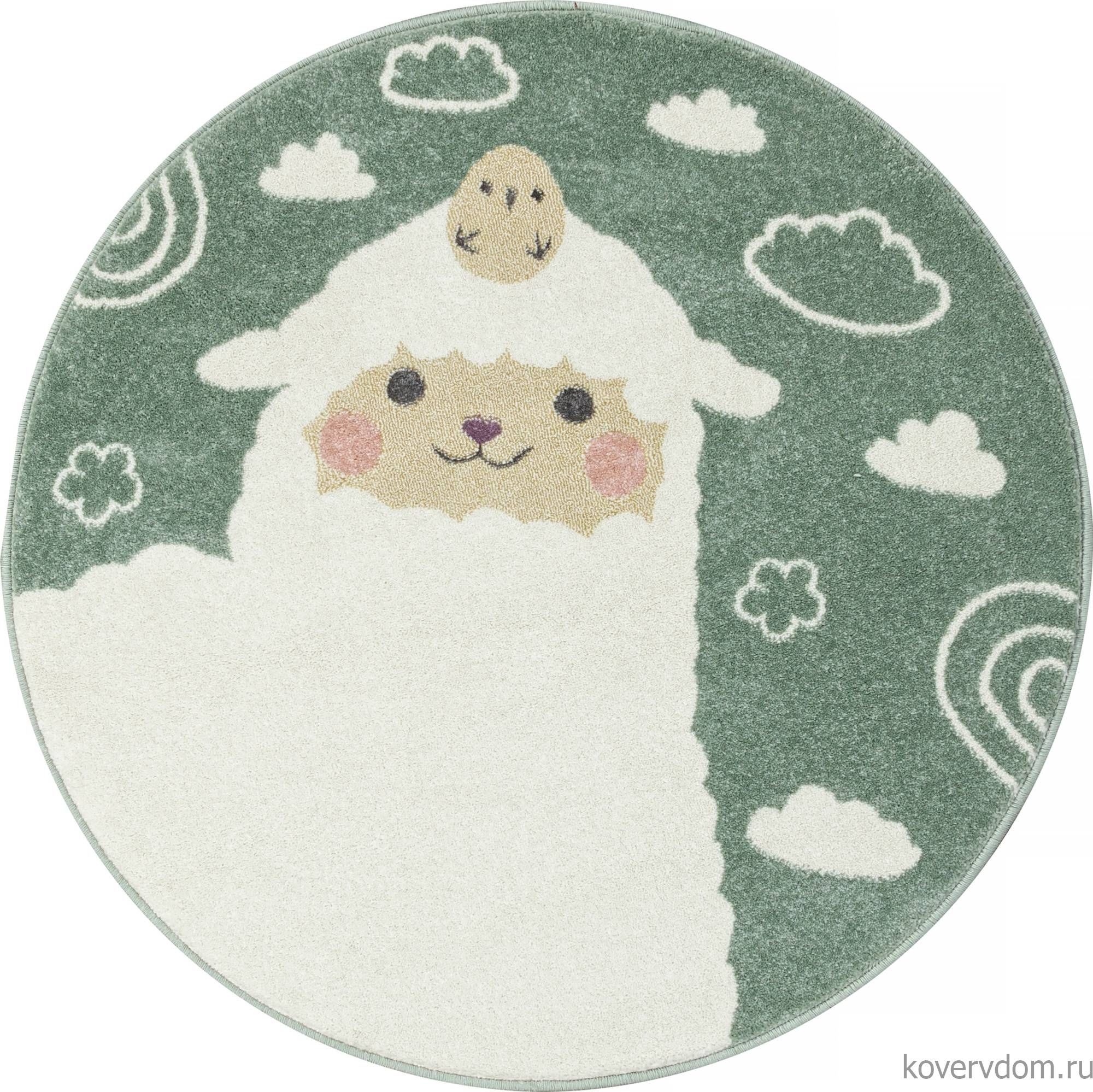 Ковер SOFIT C119 LIGHT GREEN Круг