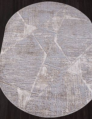 Ковер OPERA 5826B BEIGE / GREY Овал