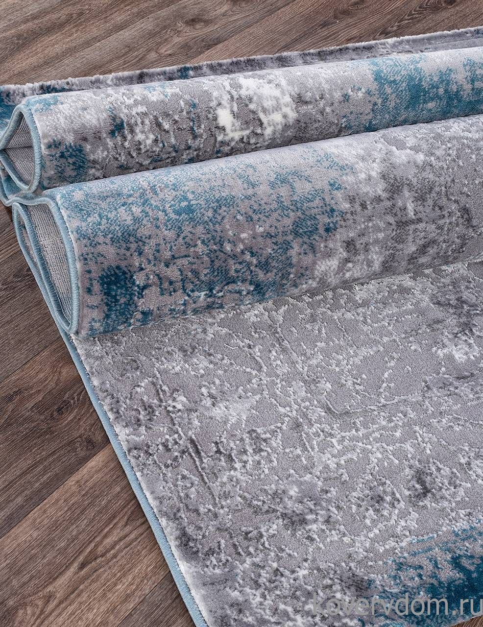 Ковер SATINE S122A KOYU GREY COKEN / BLUE
