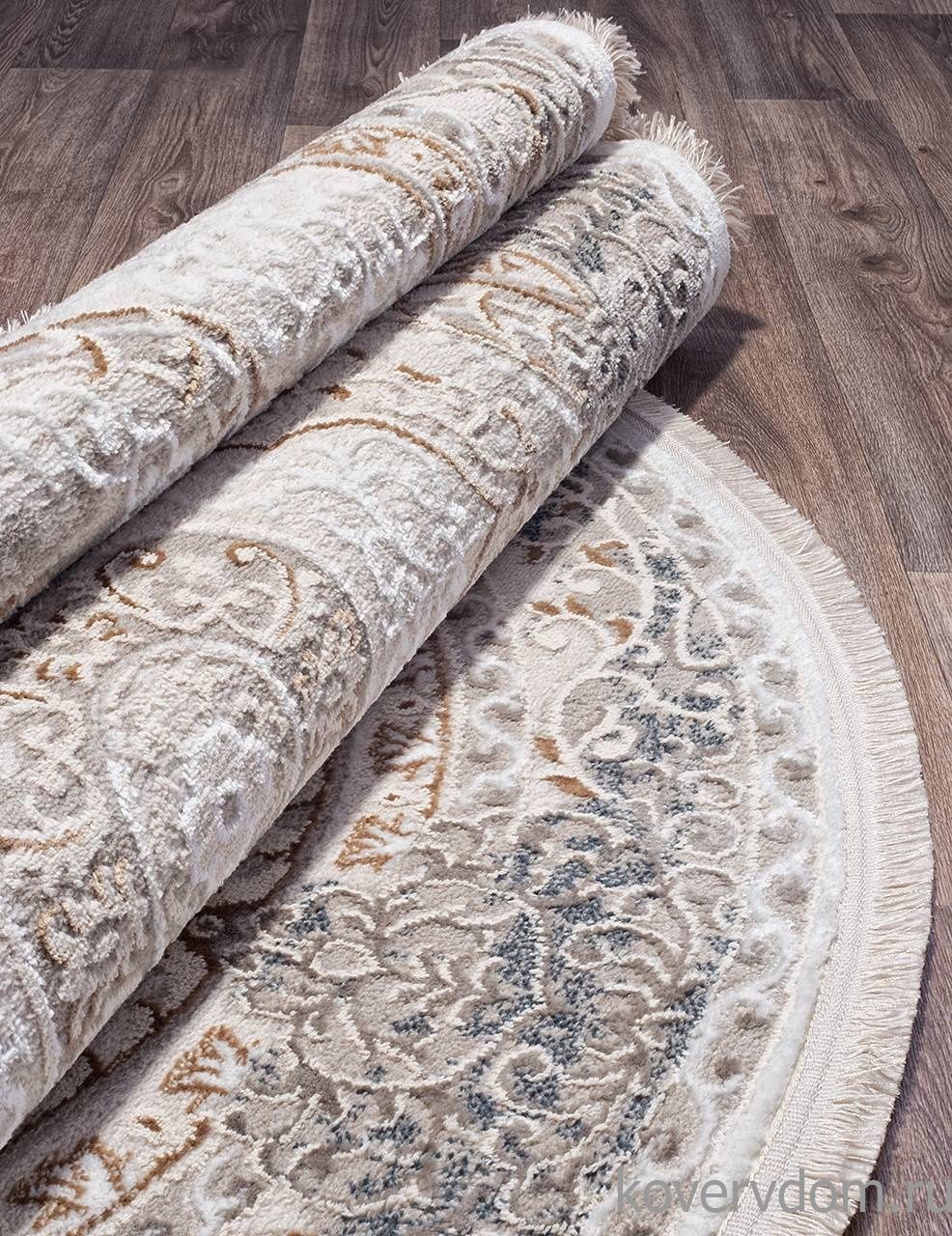 Ковер RODOS 7439A GREY / CREAM Овал Ковер RODOS 7439A GREY / CREAM Овал