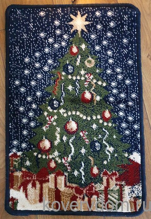 Новогодний сувенирный коврик 90098