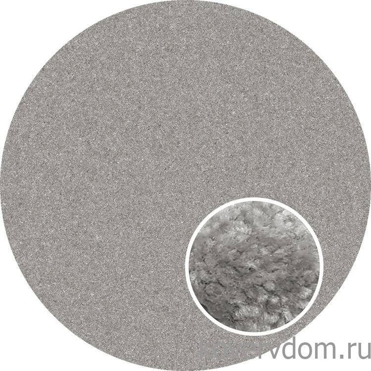 Ковер SHAGGY ULTRA S600 LIGHT GRAY Круг