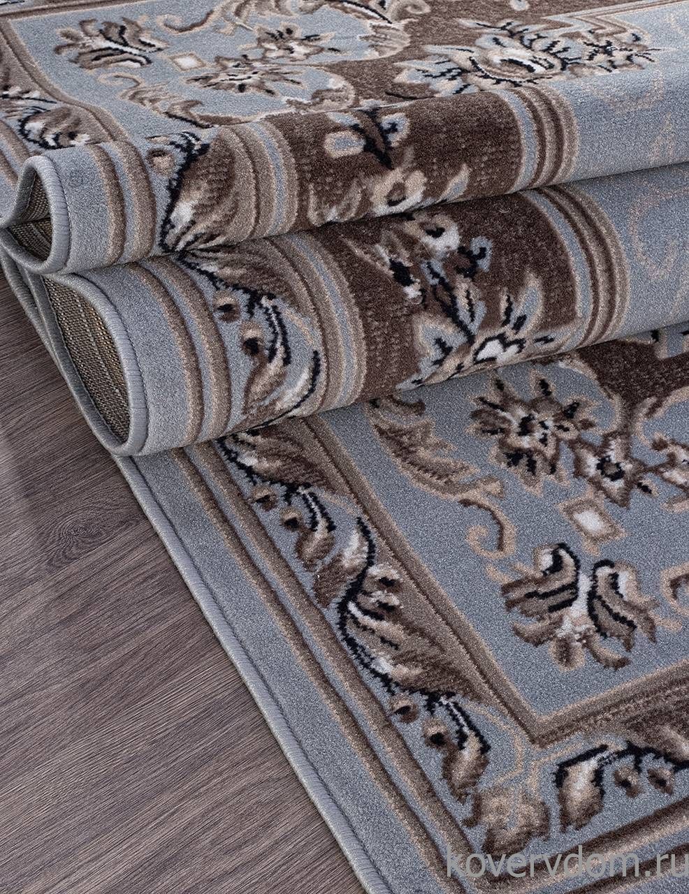 Ковер SIERRA 5444 BLUE-BROWN 2